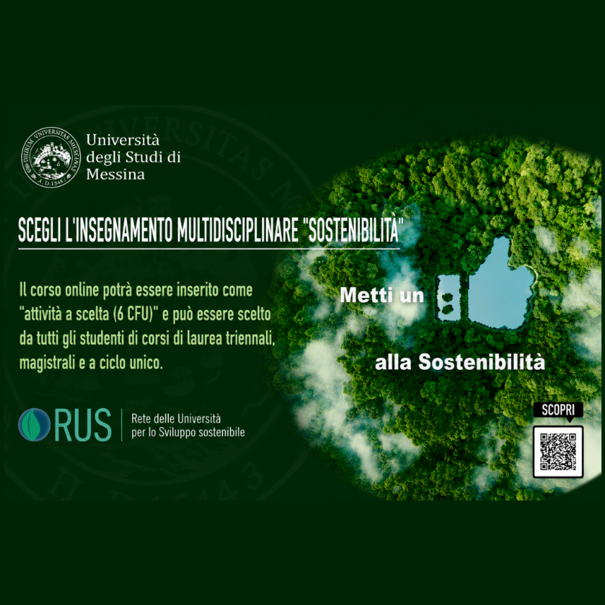 Locandina corso sostenibilità